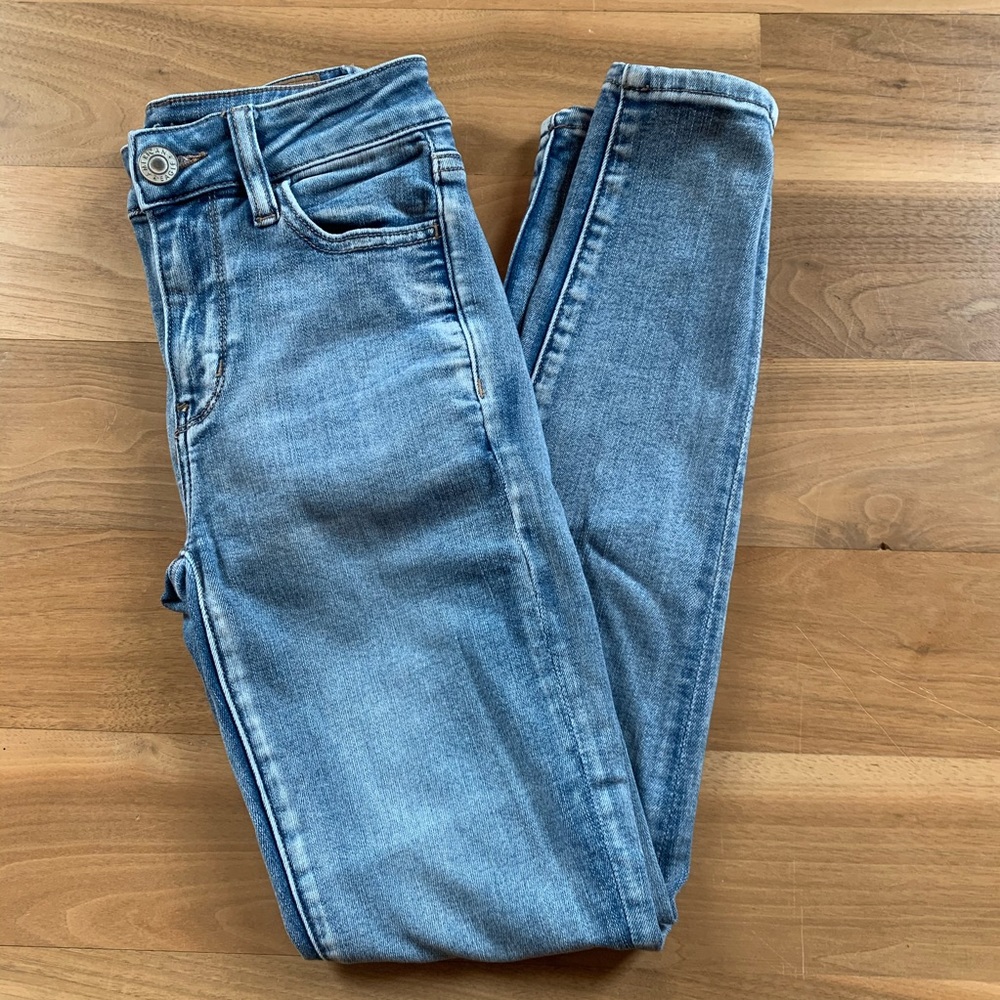 American Eagle Jeggings High Rise 0 short